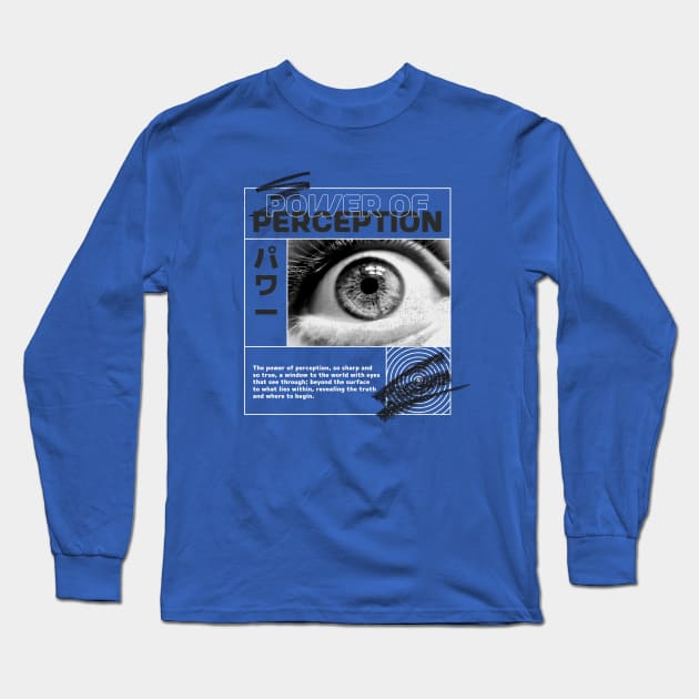 Perception Eyes Eye Truth Long Sleeve T-Shirt by Tip Top Tee's